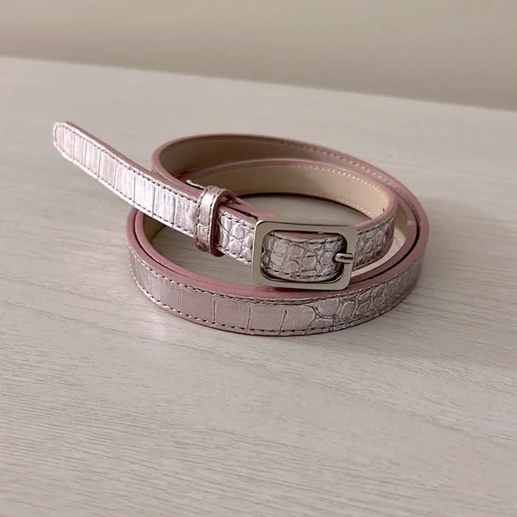 Cole Haan metallic buckle belt s-l400.jpg main image 4